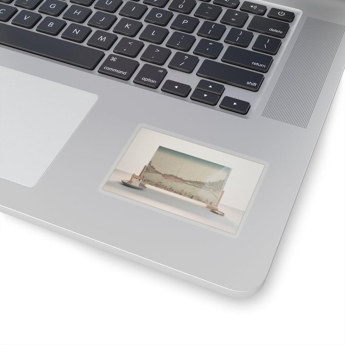 Product Marketing — Perspective Print: Shinobazu Pond — Kiss-Cut Sticker
