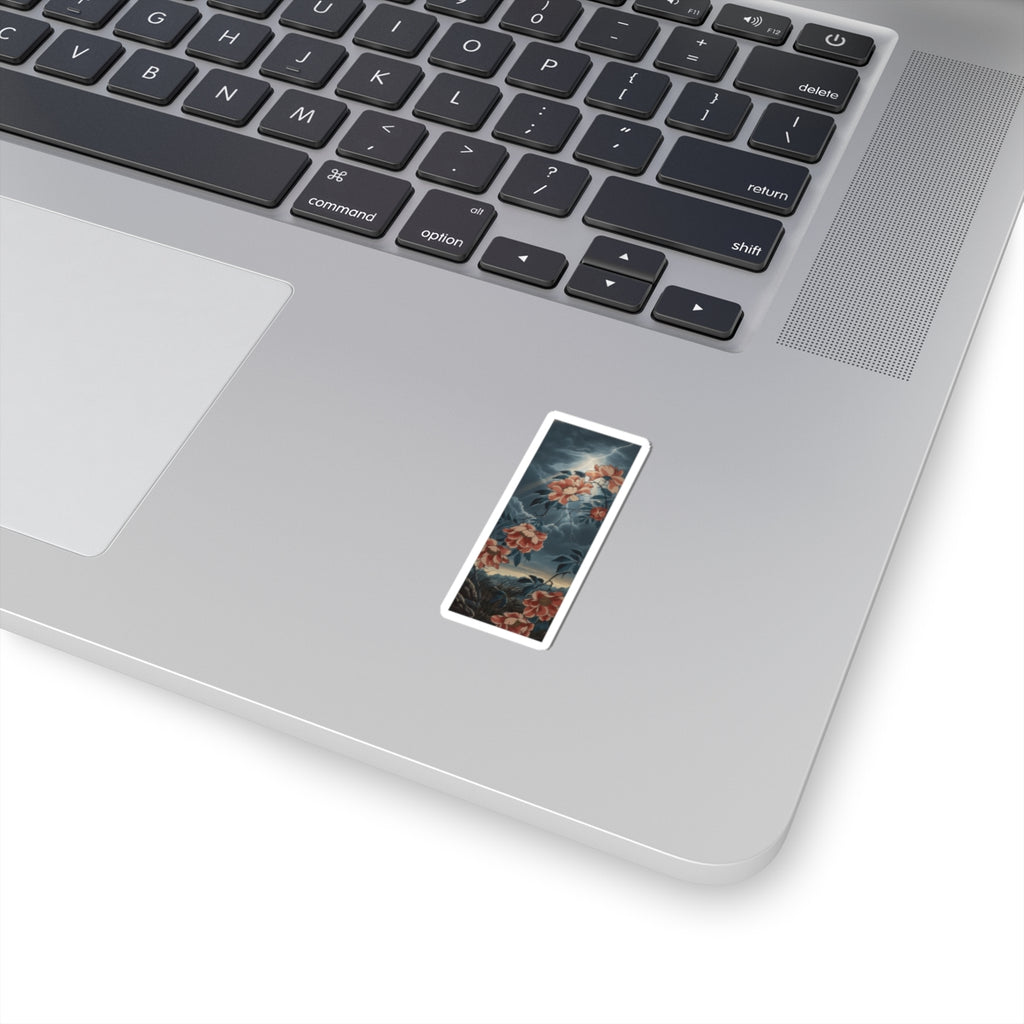 Dramatic Storm — Rose — Kiss-Cut Sticker