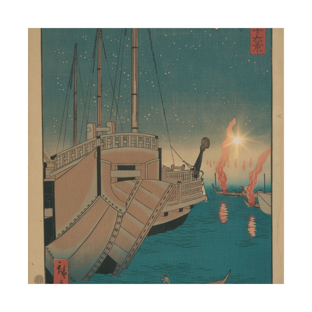 Cinematic — Tsukudajima Gyoshoi — Matte Poster