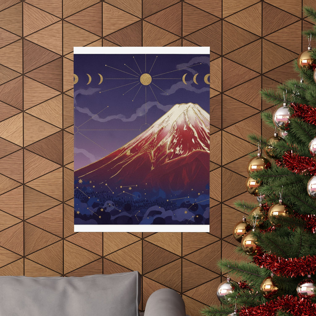 Celestial — South Wind, Clear Sky (Gaifū Kaisei), Also Known As Red Fuji, From The Series Th — Matte Poster