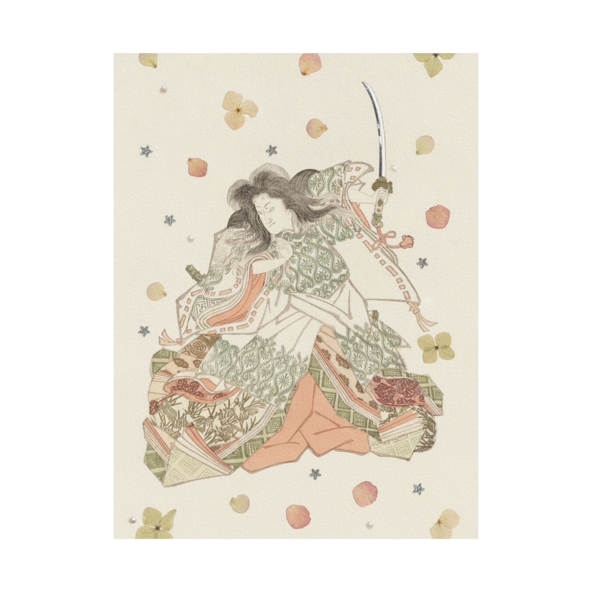 Botanical — Actor As Tokihira — Matte Poster