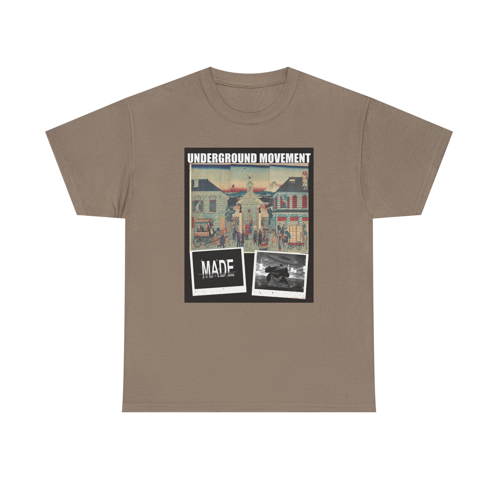 UNDERGROUND MOVEMENT graphic tee — product view 2