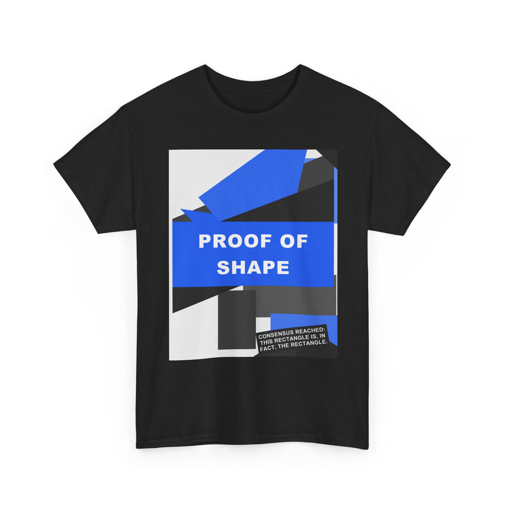 PROOF OF SHAPE graphic tee — product view 3