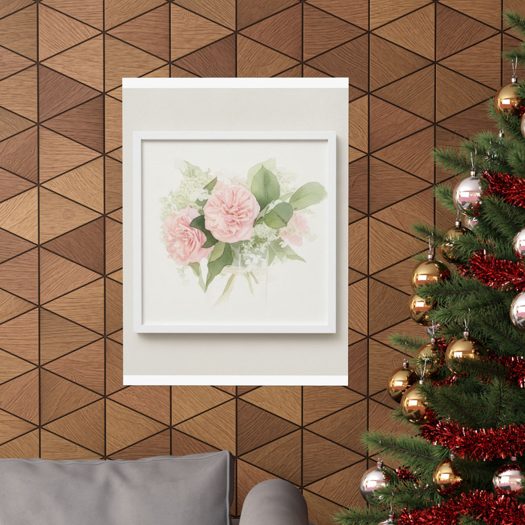 Watercolor — Flower — Matte Poster