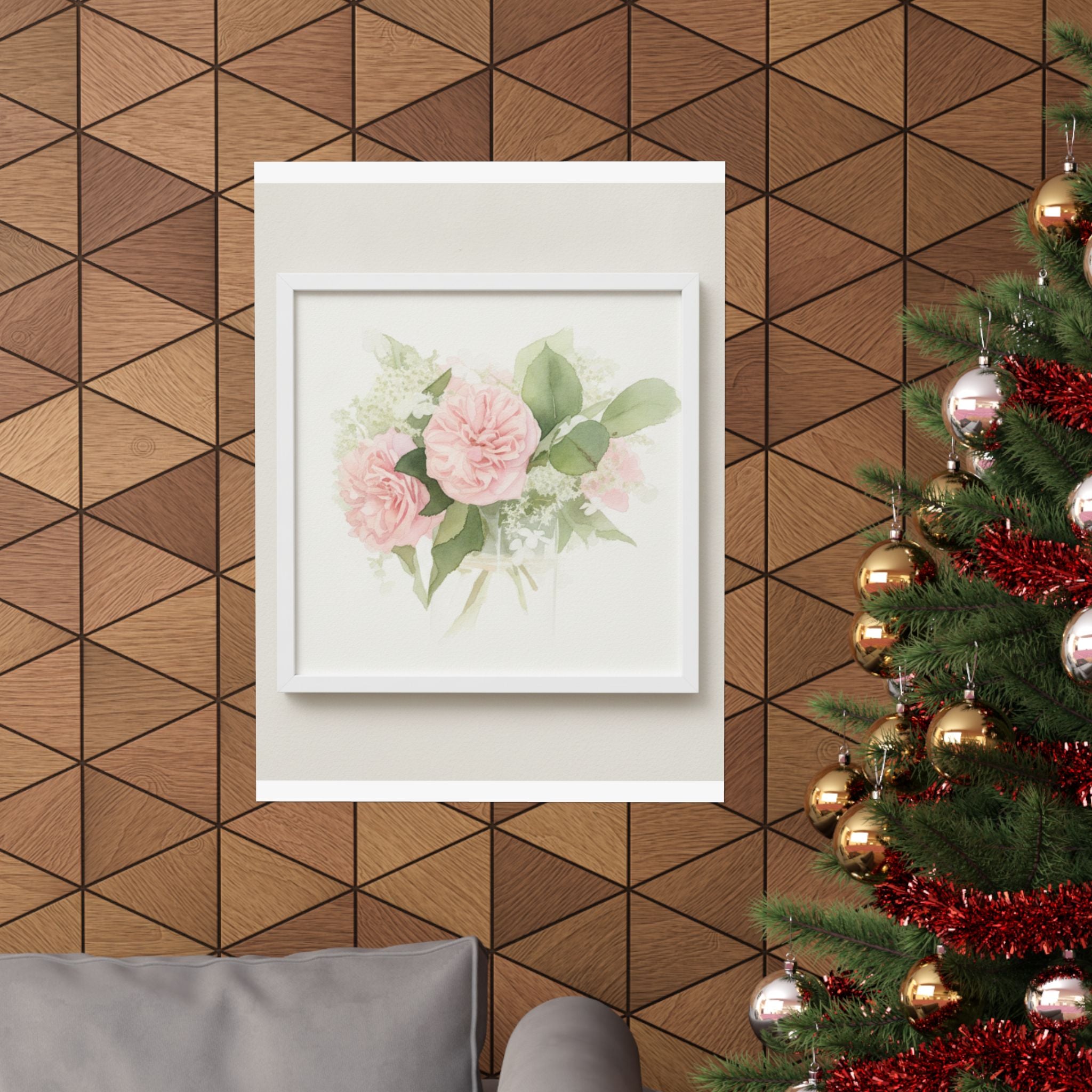Watercolor — Flower — Matte Poster