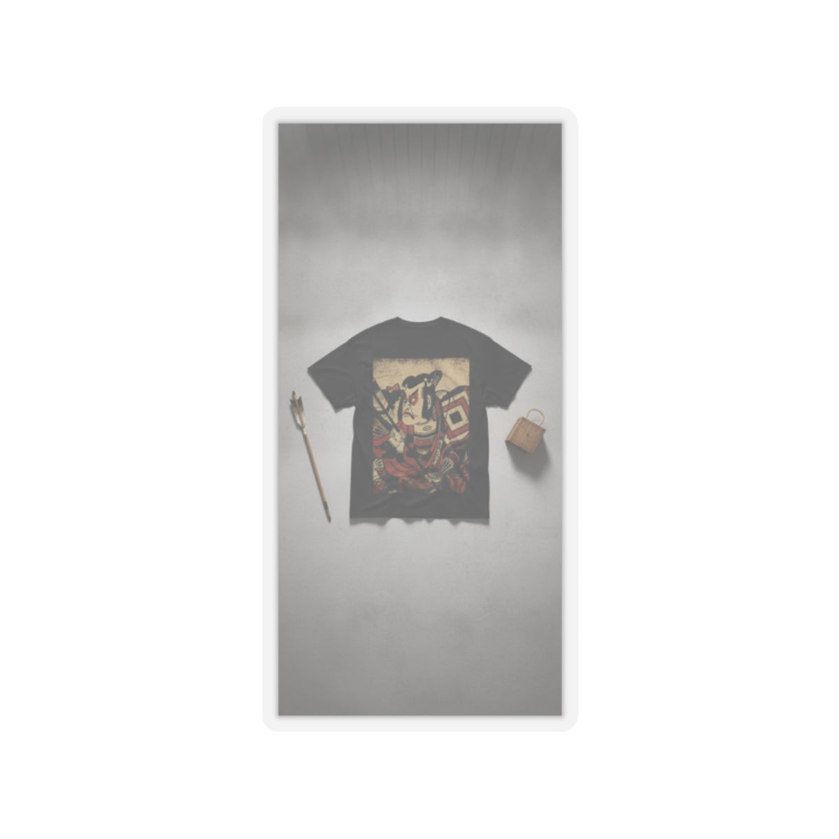 Product Marketing — An Actor Portrait (Wears A Danjuro Mon) — Kiss-Cut Sticker