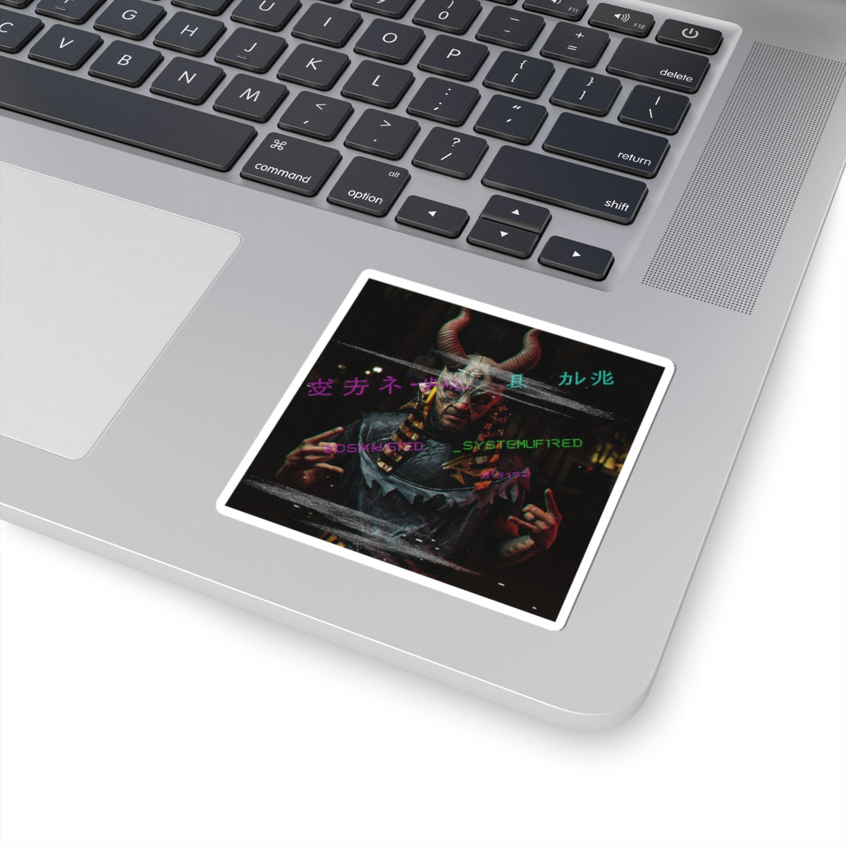 Glitch Culture kiss-cut sticker — product view 5