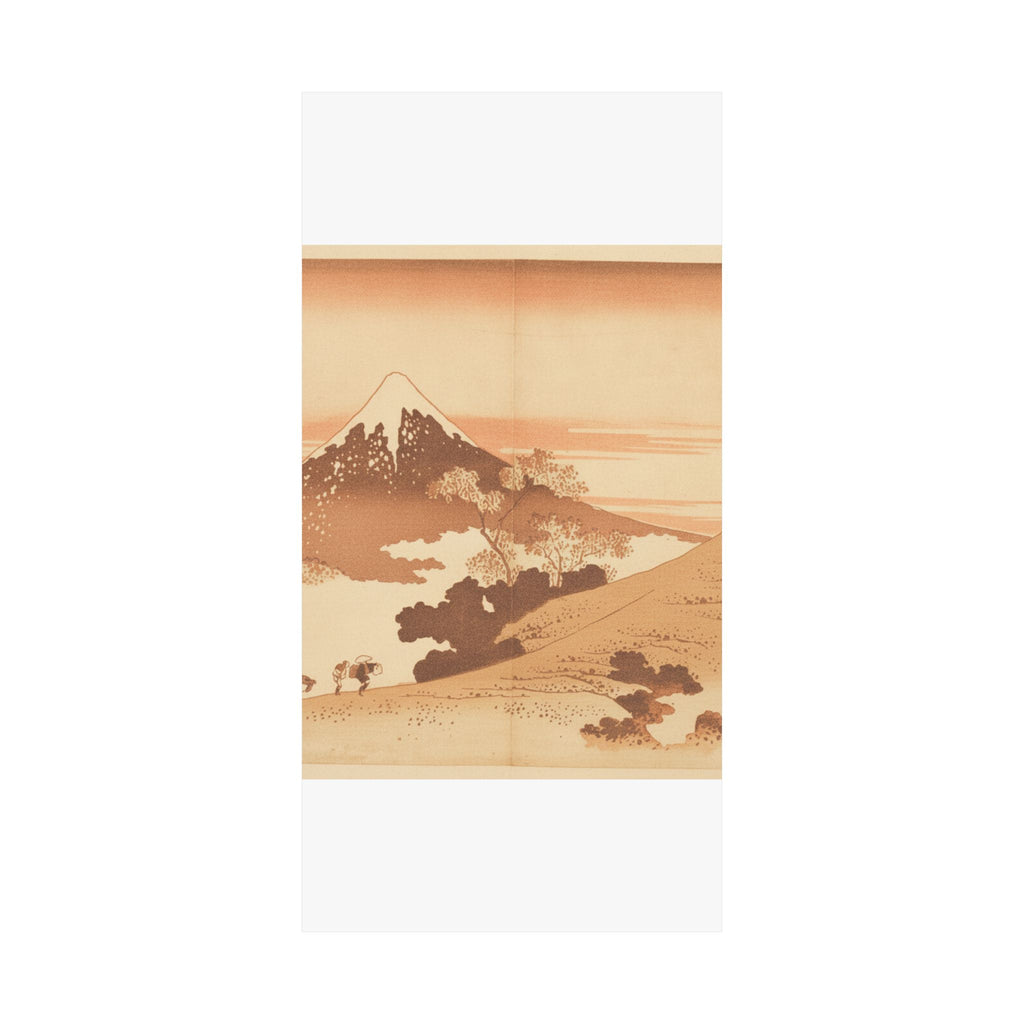 Southern Sunset — Fuji From Inume (?) Pass — Matte Poster