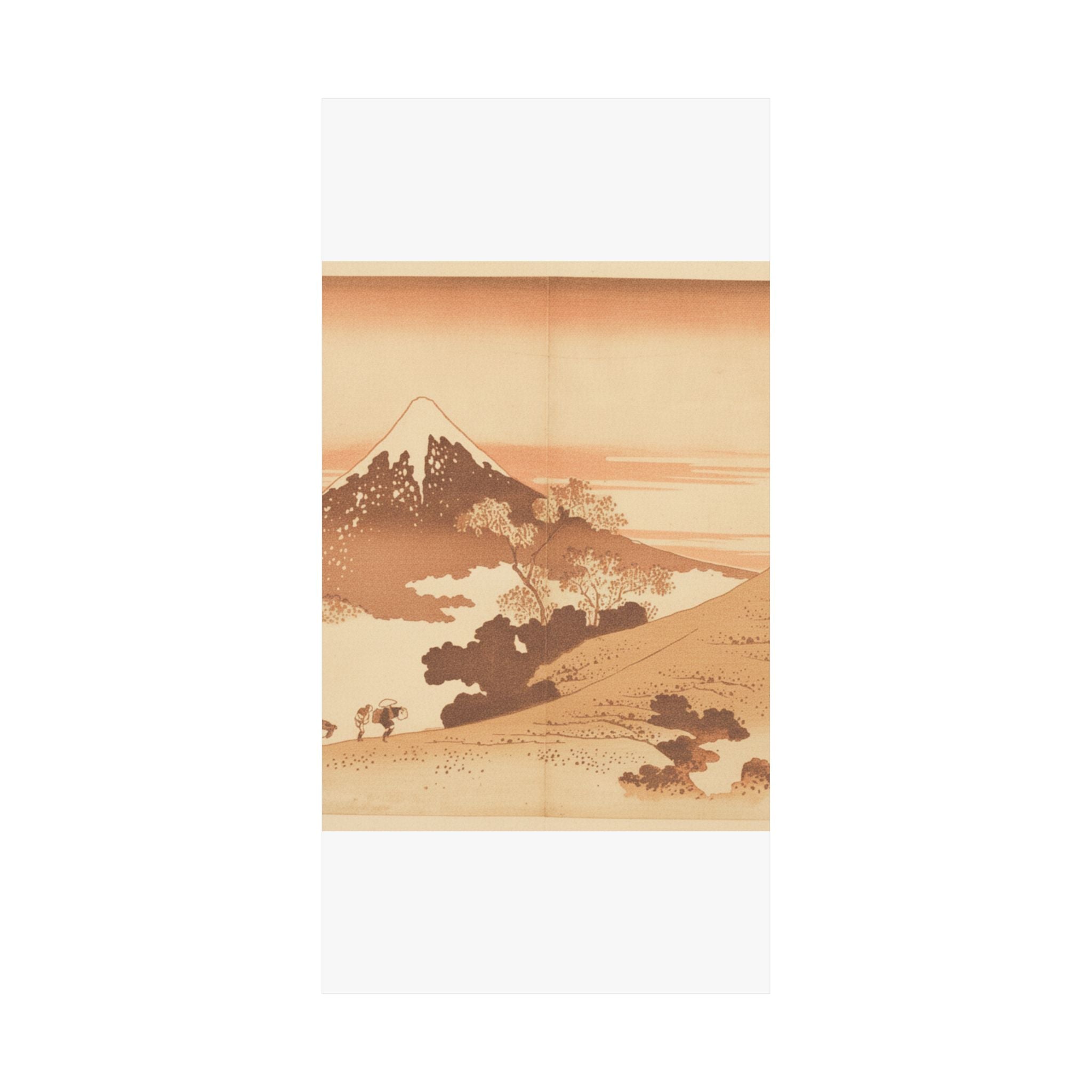 Southern Sunset — Fuji From Inume (?) Pass — Matte Poster