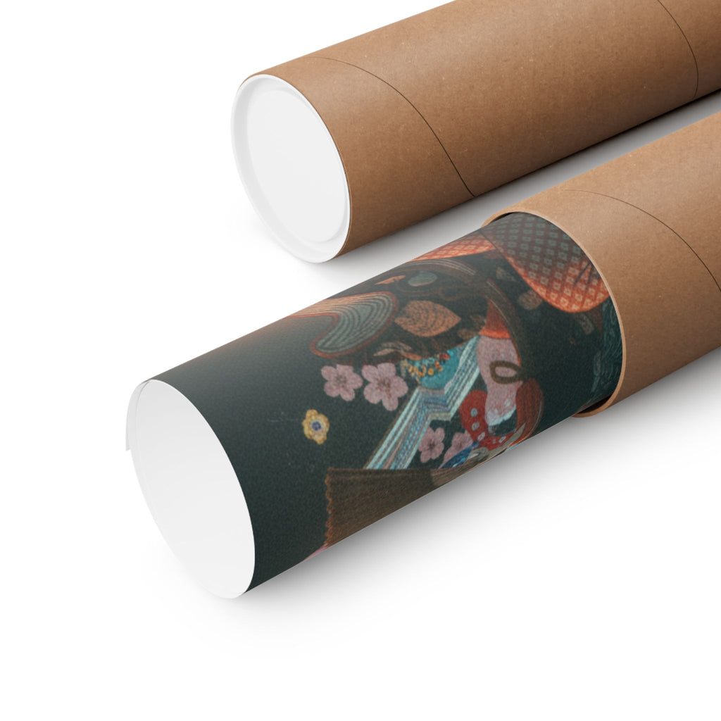 Cinematic — Courtesan And New Year Decoration — Matte Poster