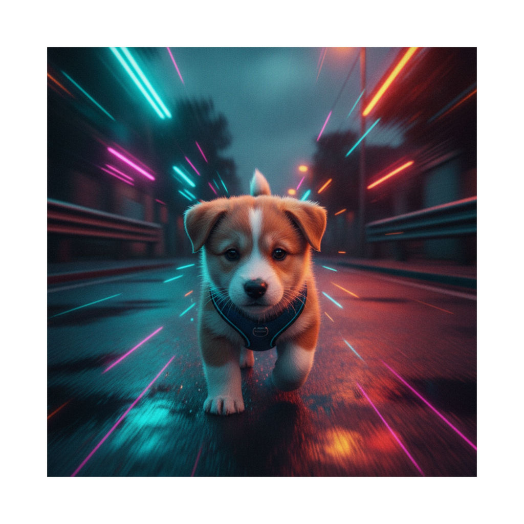 Fast Furious — Dog — Matte Poster