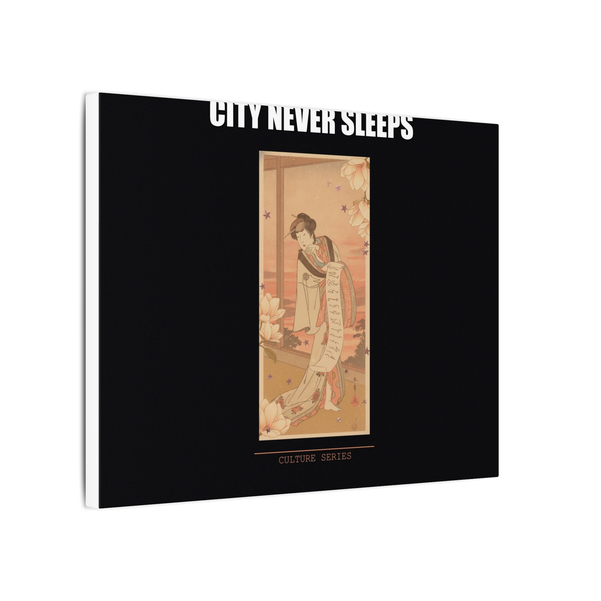 STREET CERTIFIED | The Second Yamashito Kinsaku As A Courtesan Standing In A Room — Matte Canvas