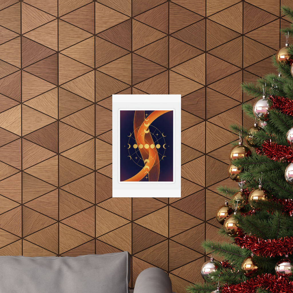 Celestial — Abstract — Matte Poster