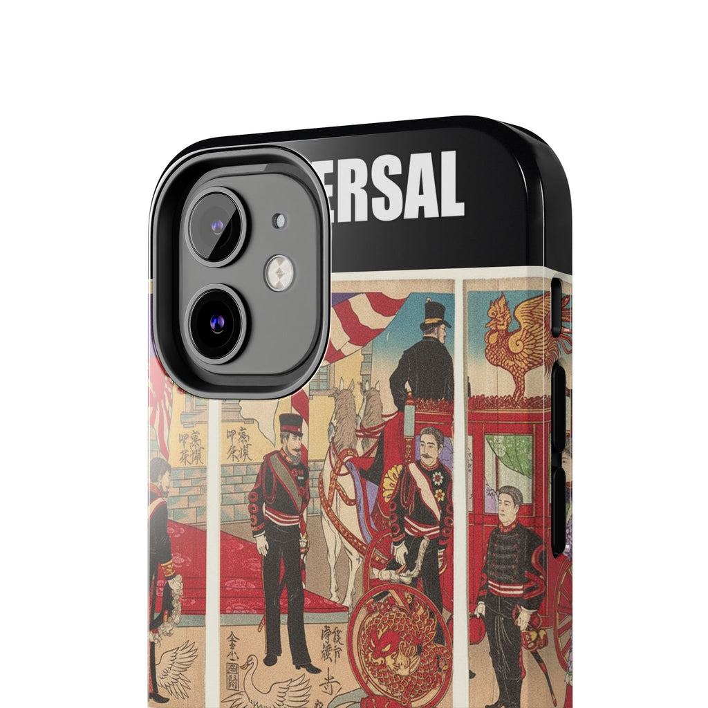 RISING SUN | Arrival Of The Emperor At Tokyo After The Victory (Russo-Japanese War) — Tough Phone Case