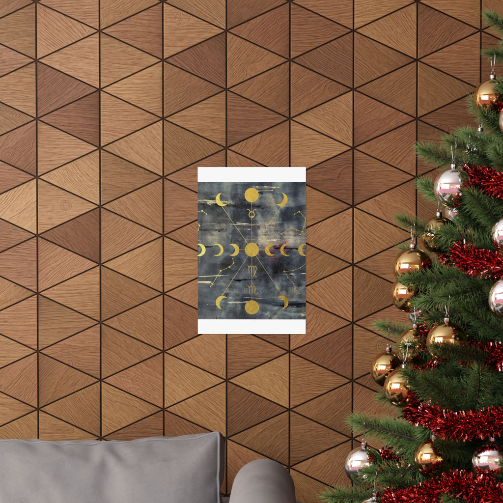 Celestial — Abstract — Matte Poster