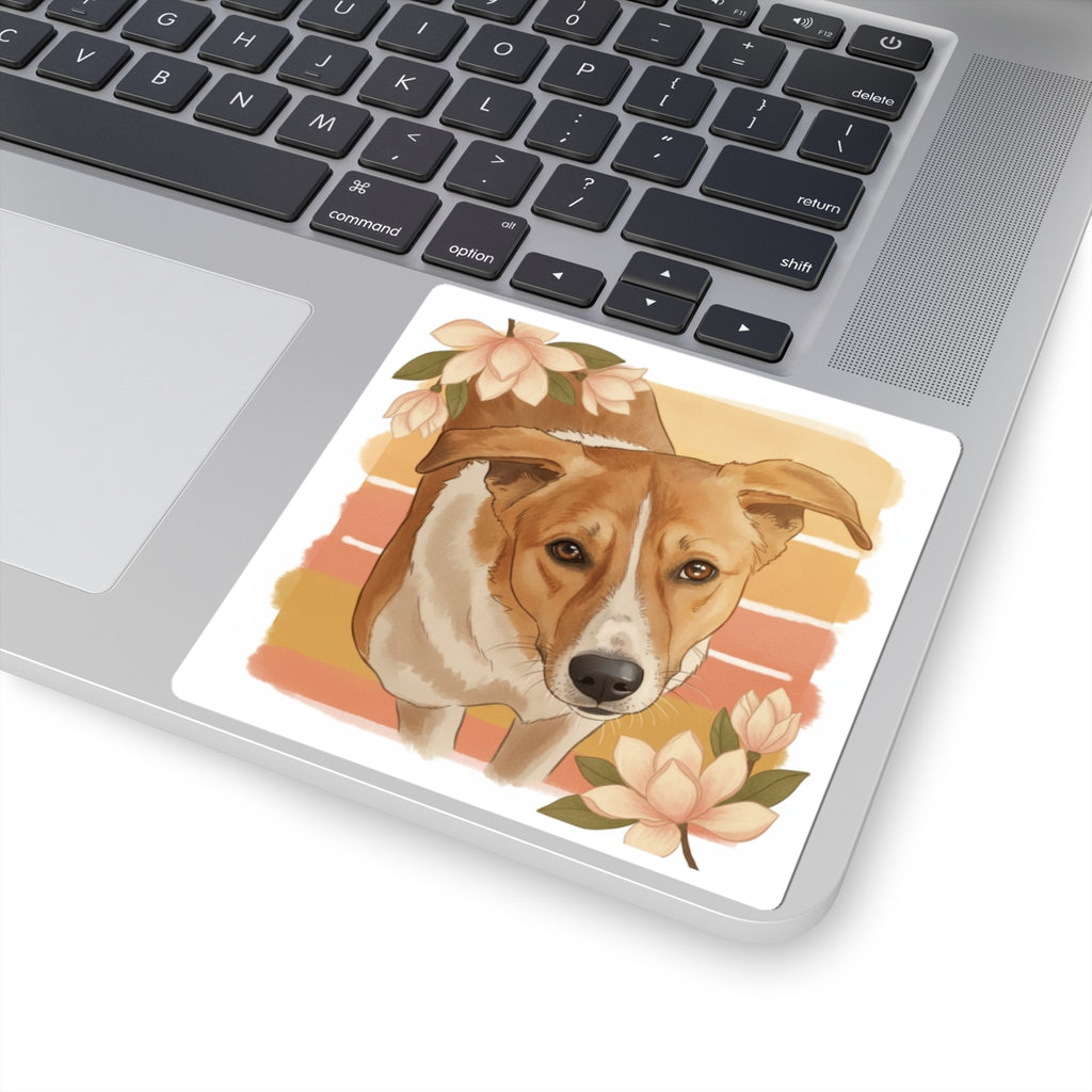 Southern Sunset — Dog — Kiss-Cut Sticker