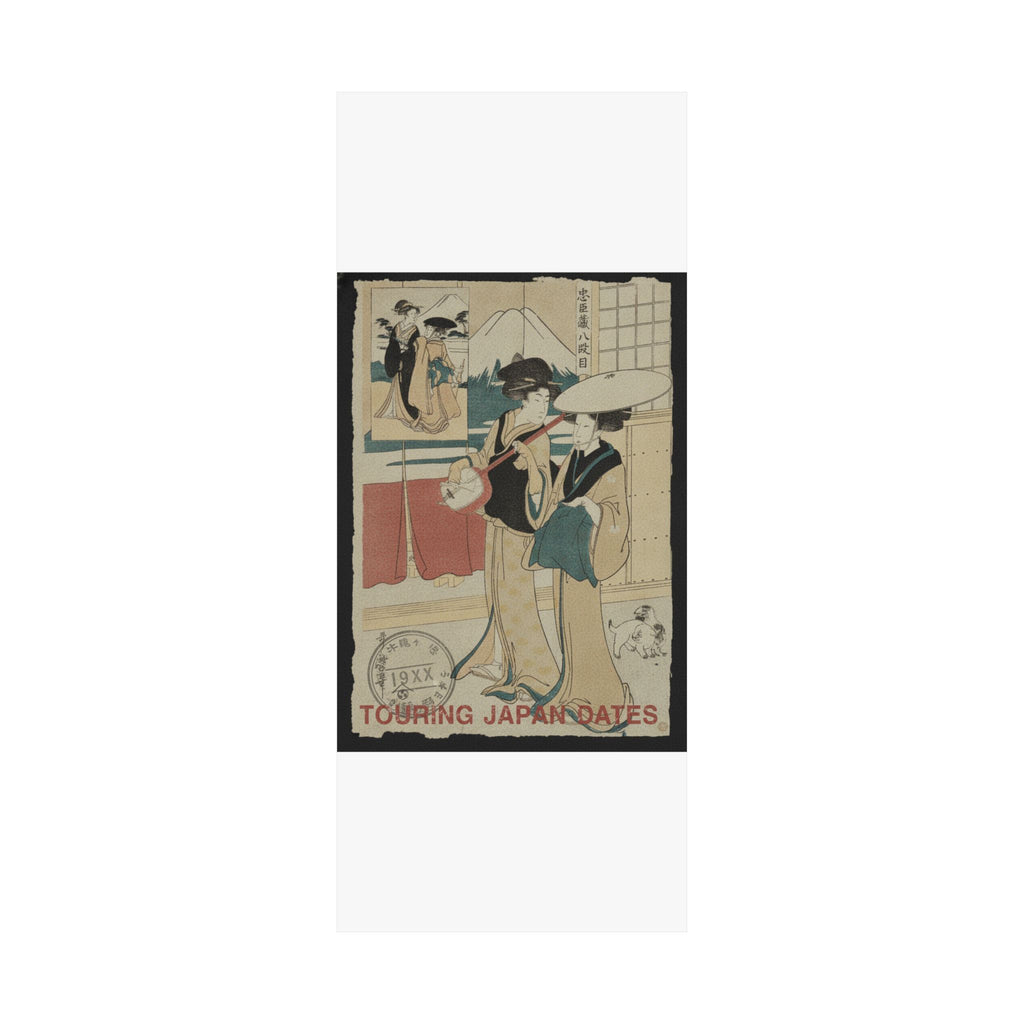 Vintage Bootleg — Two Tori-Oi, Or Itinerant Women Musicians Of The Eta Class — Matte Poster