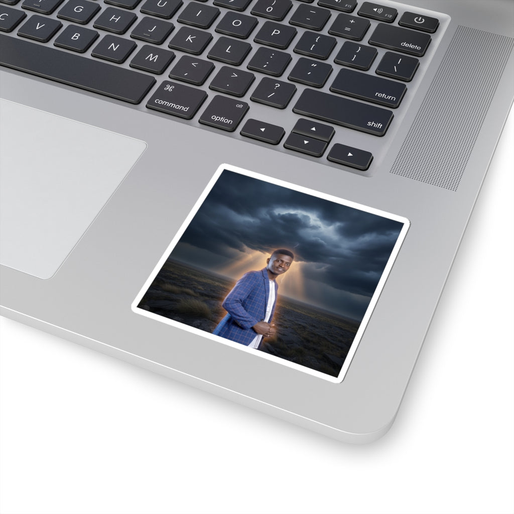 Dramatic Storm kiss-cut sticker — product view 15