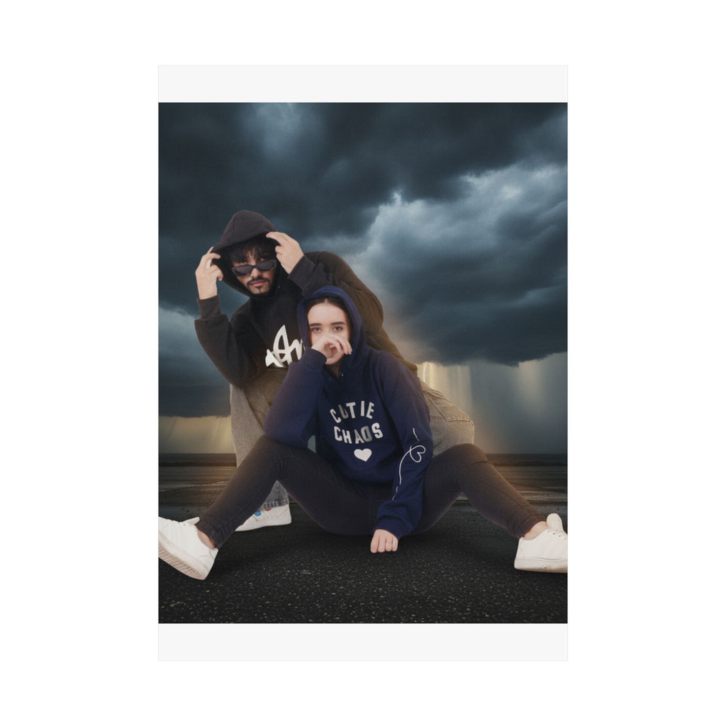 Dramatic Storm — People — Matte Poster