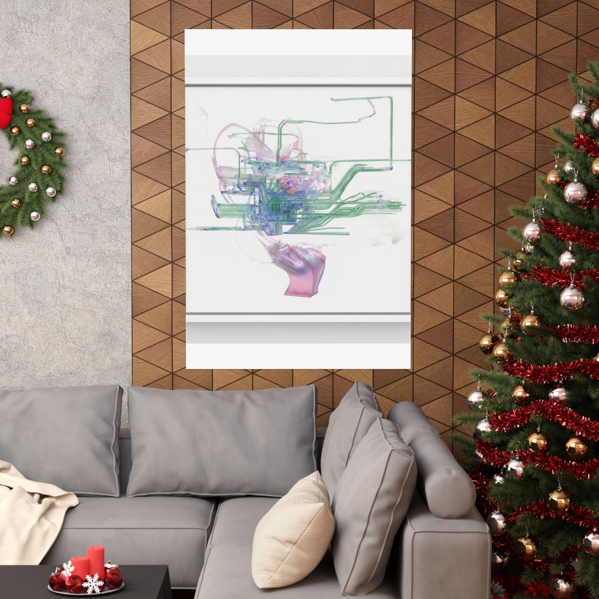 Watercolor — Abstract — Matte Poster