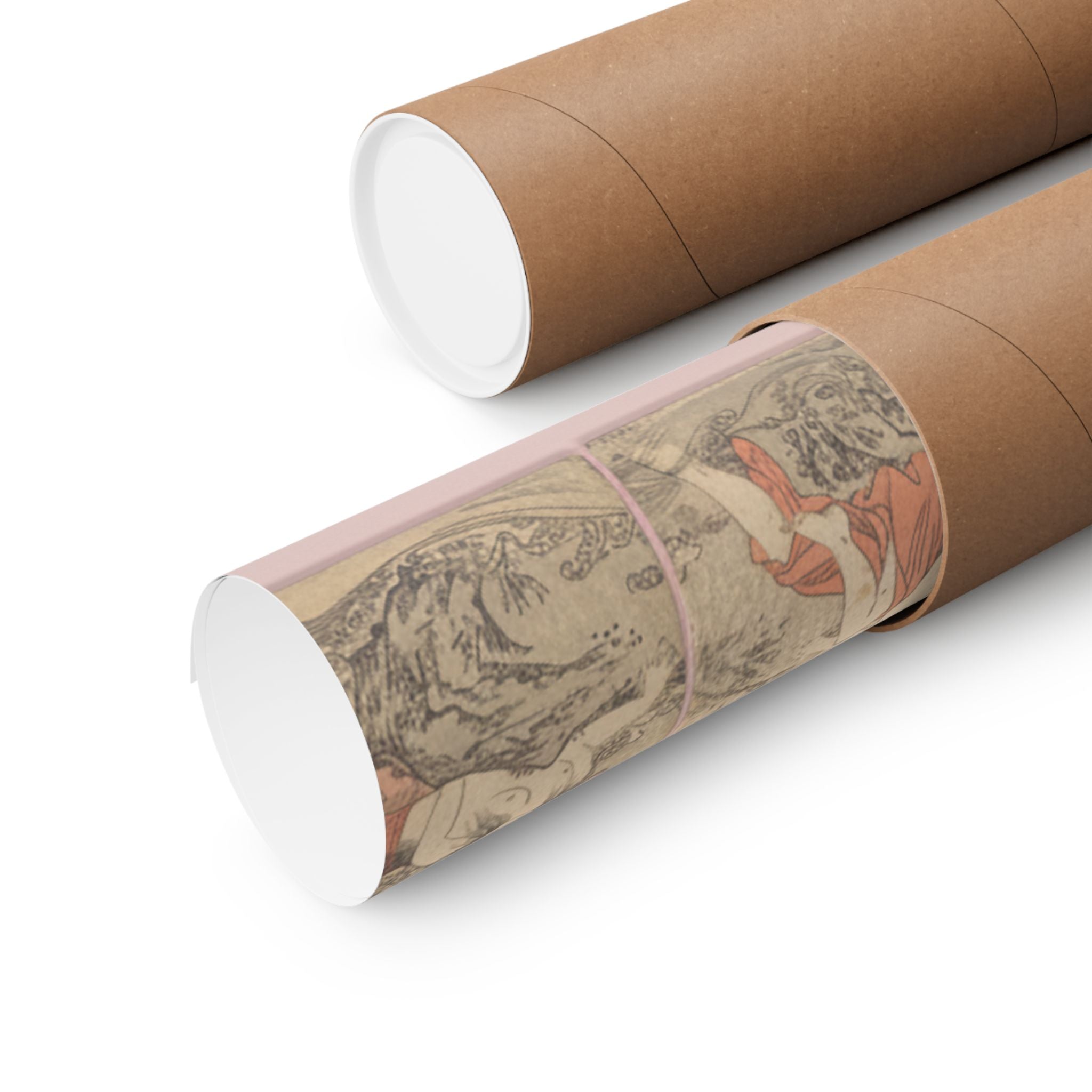 Product Marketing — Girl Fishers And Bathers — Matte Poster