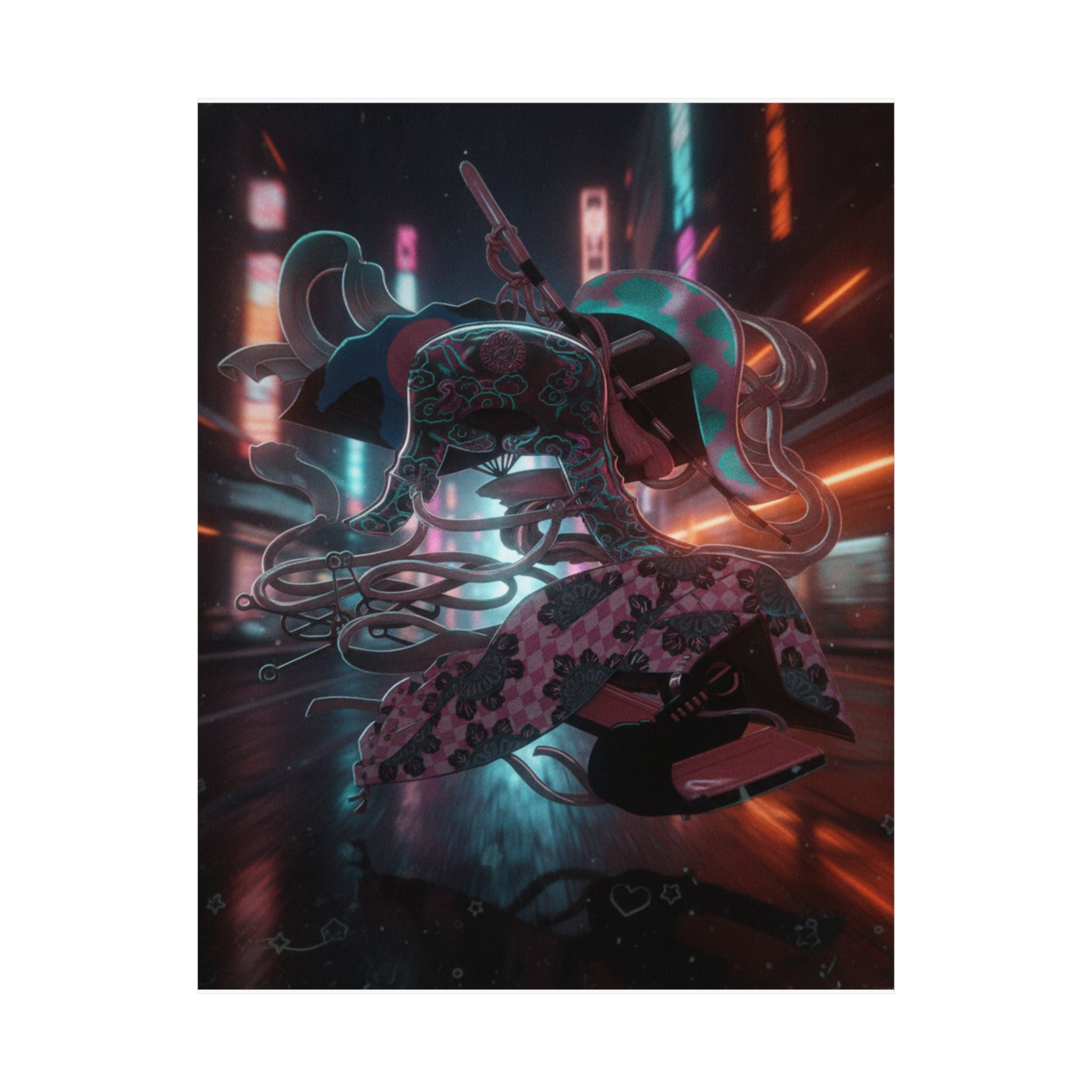 Fast Furious — Saddle And Other Pieces Of Harness — Matte Poster