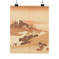 Southern Sunset — Fuji From Inume (?) Pass — Matte Poster