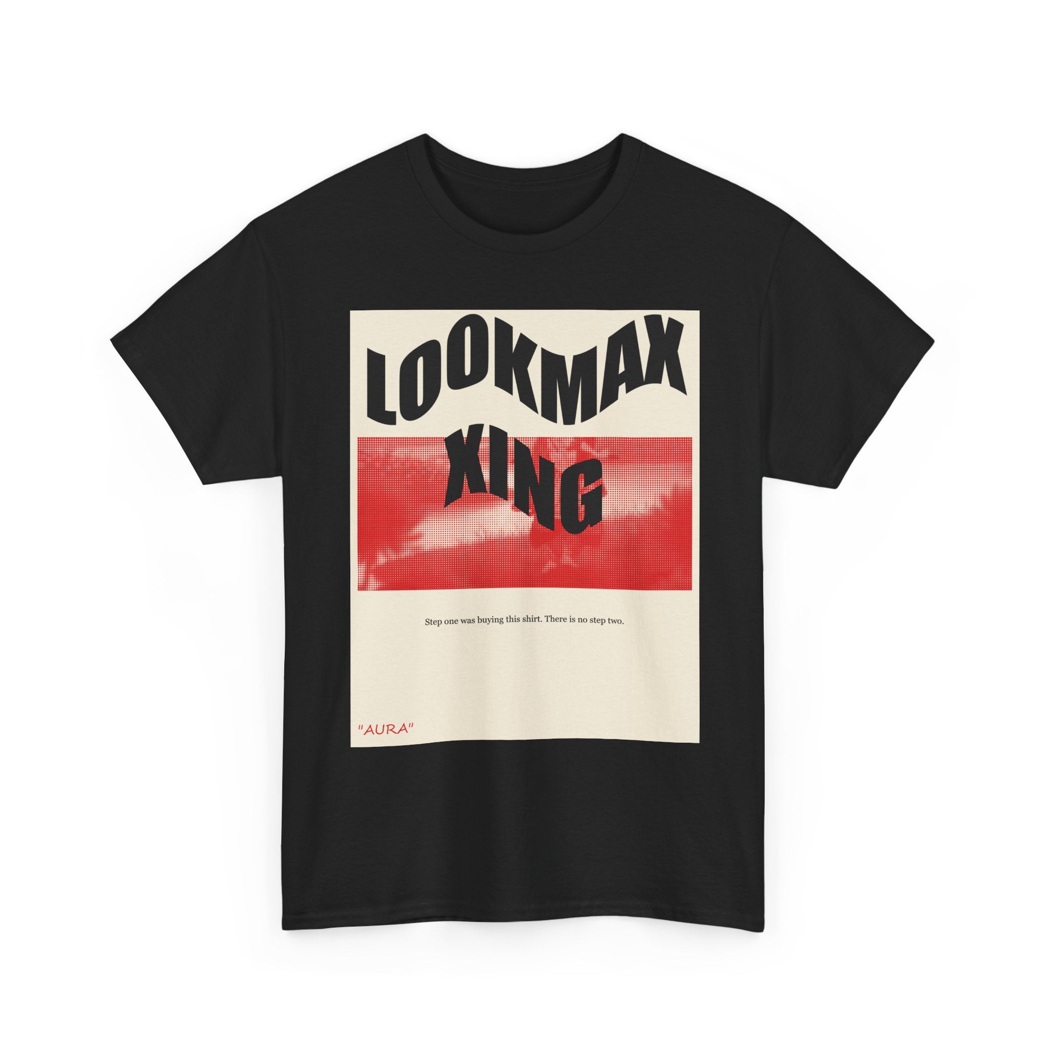 LOOKMAXXING graphic tee — product view 3