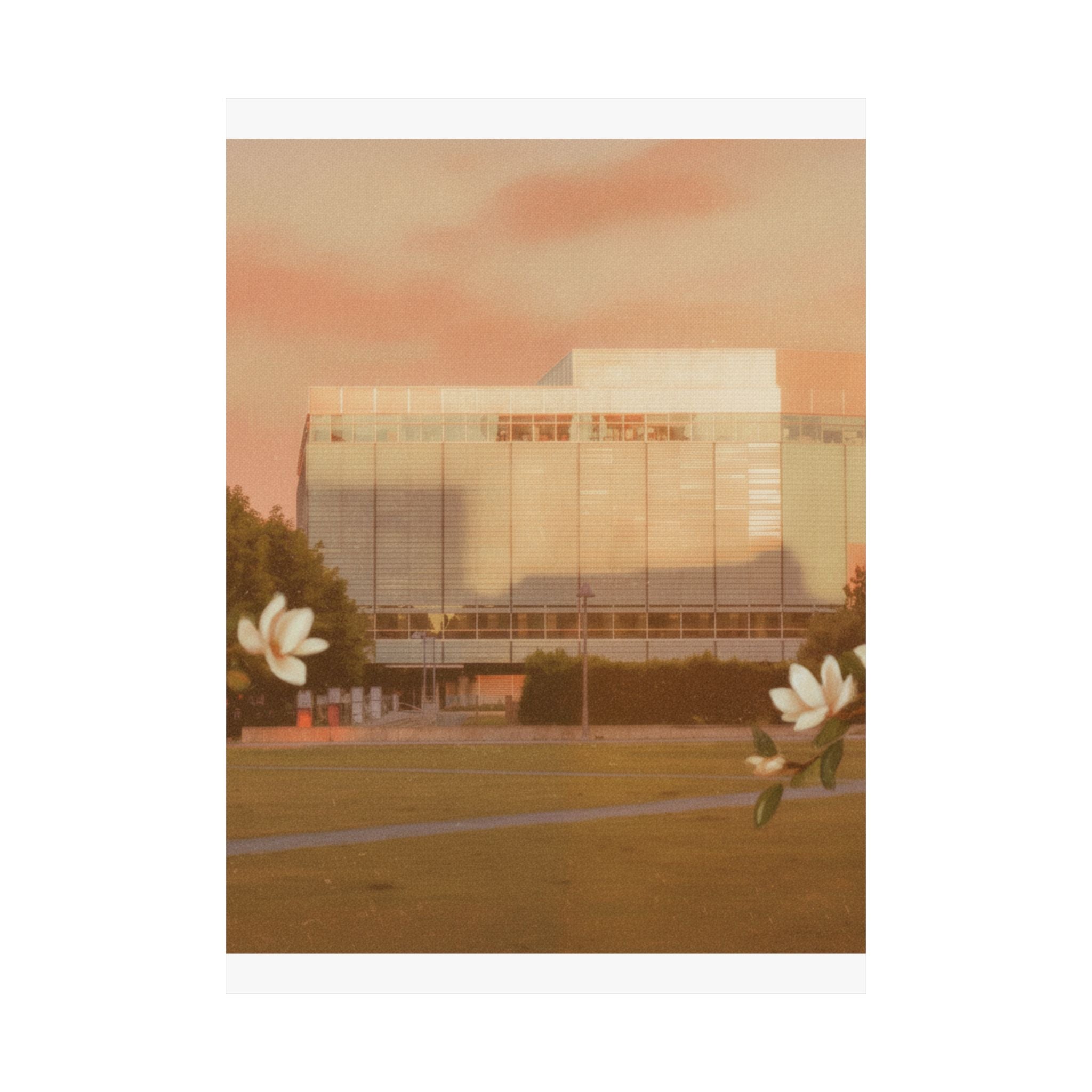 Southern Sunset — Building — Matte Poster
