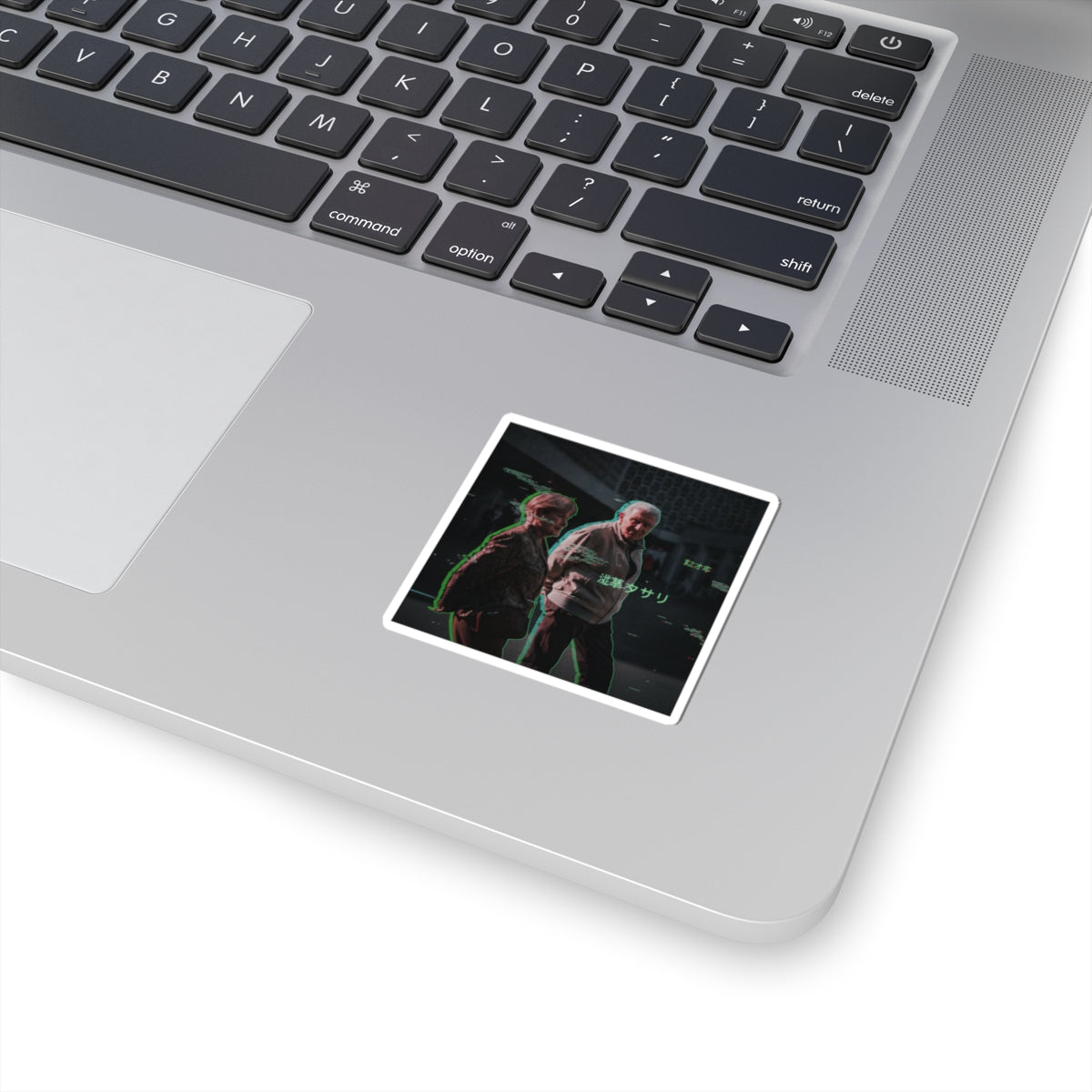 Glitch Culture — Person — Kiss-Cut Sticker