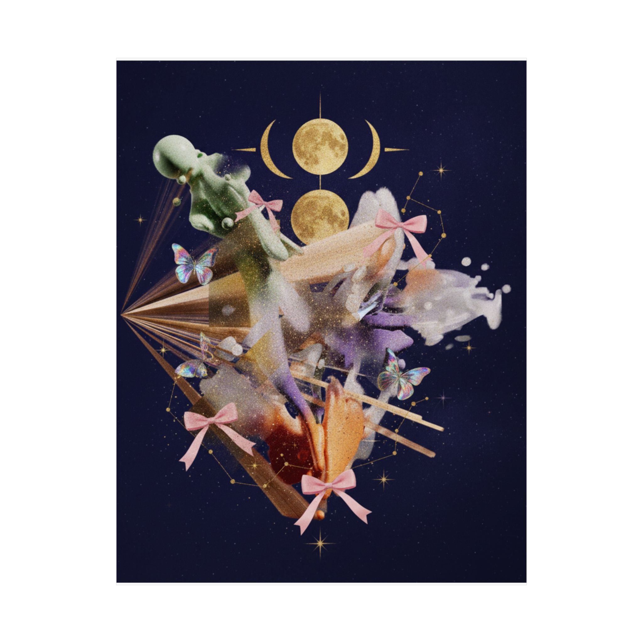 Celestial — Abstract — Matte Poster