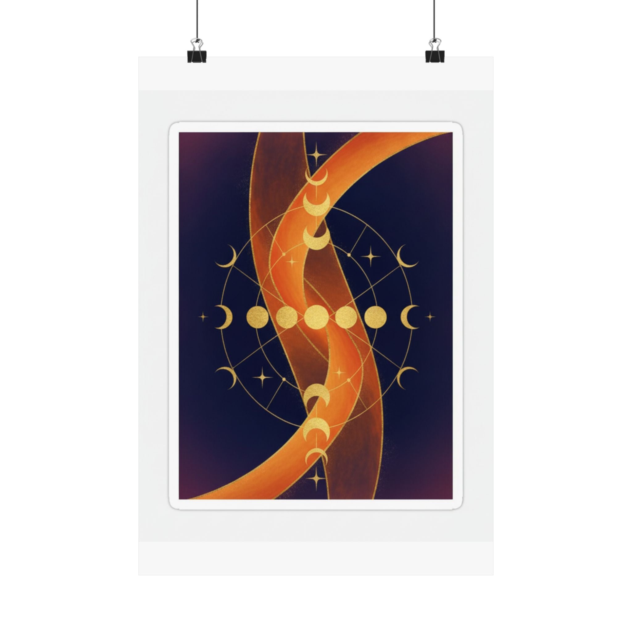 Celestial — Abstract — Matte Poster