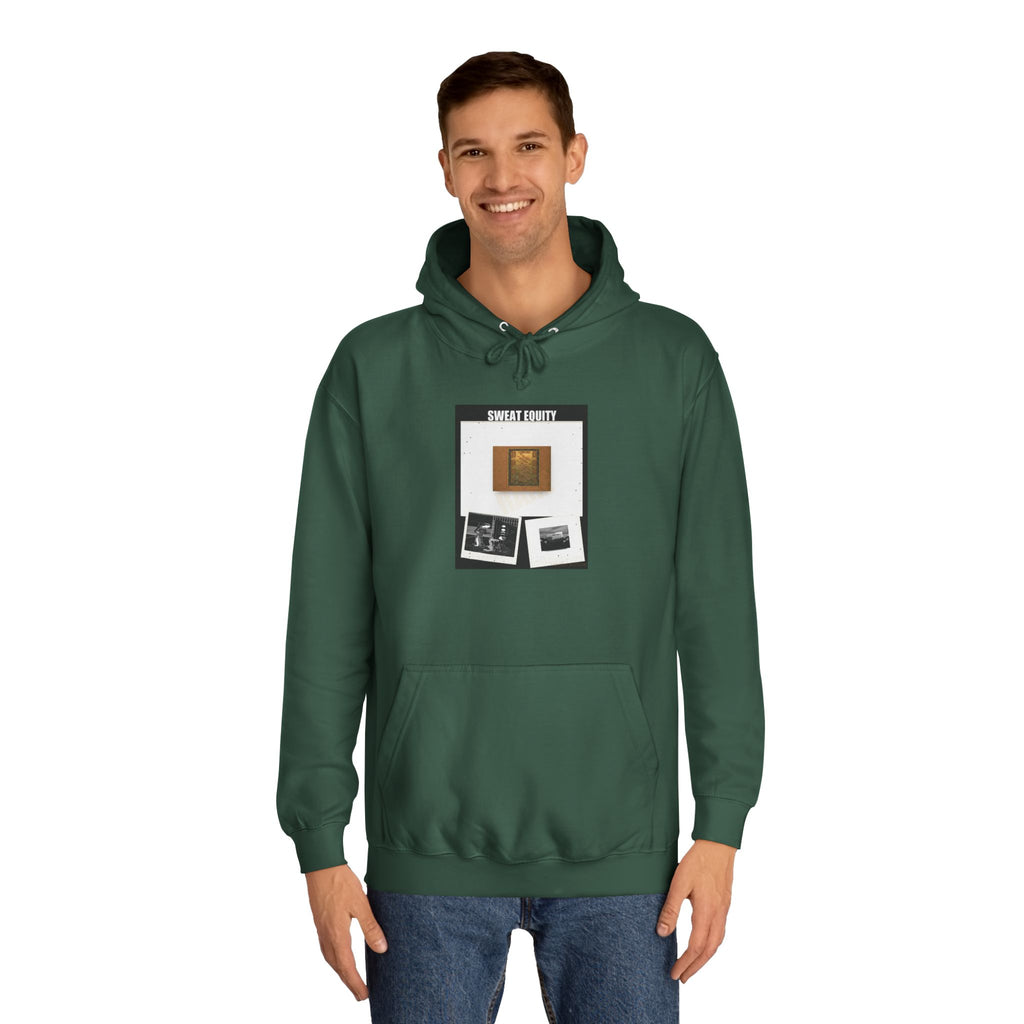 Sweat Equity Photo Collage Poster Pullover Hoodie