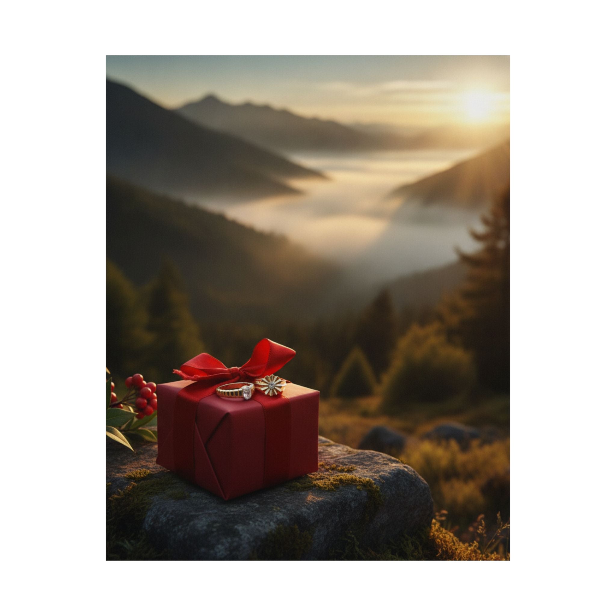 Scenic Nature — Jewelry — Matte Poster