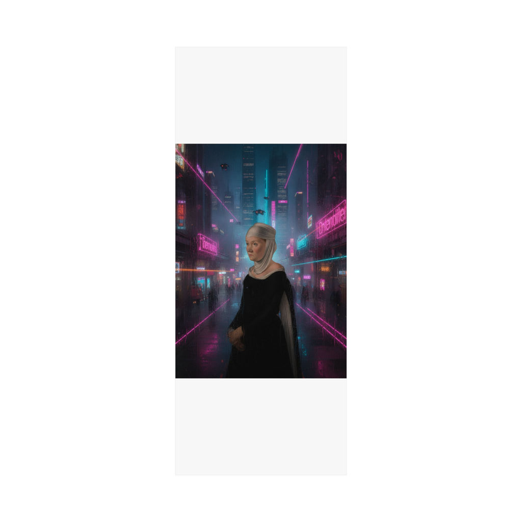 Neon Noir — Person — Matte Poster
