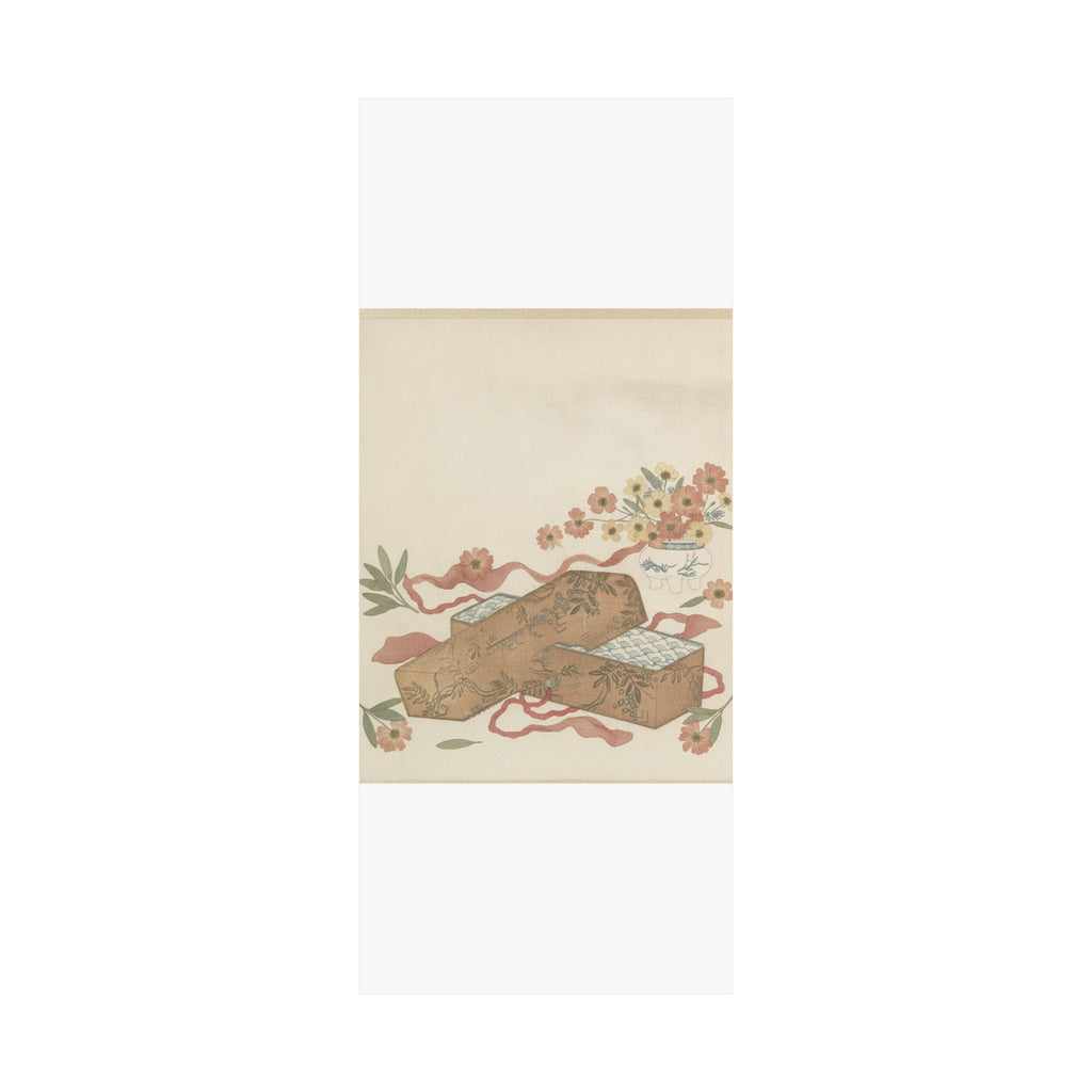 Botanical — Letter-Box With Letter And Potted Flower — Matte Poster