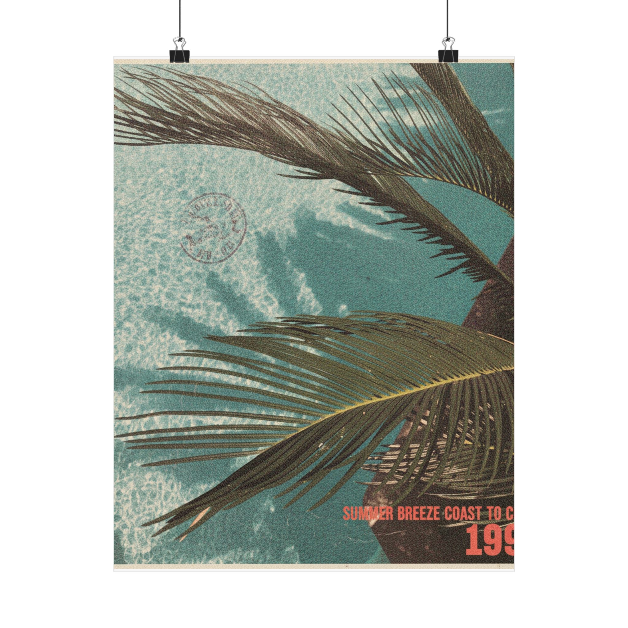Vintage Bootleg — Palm — Matte Poster