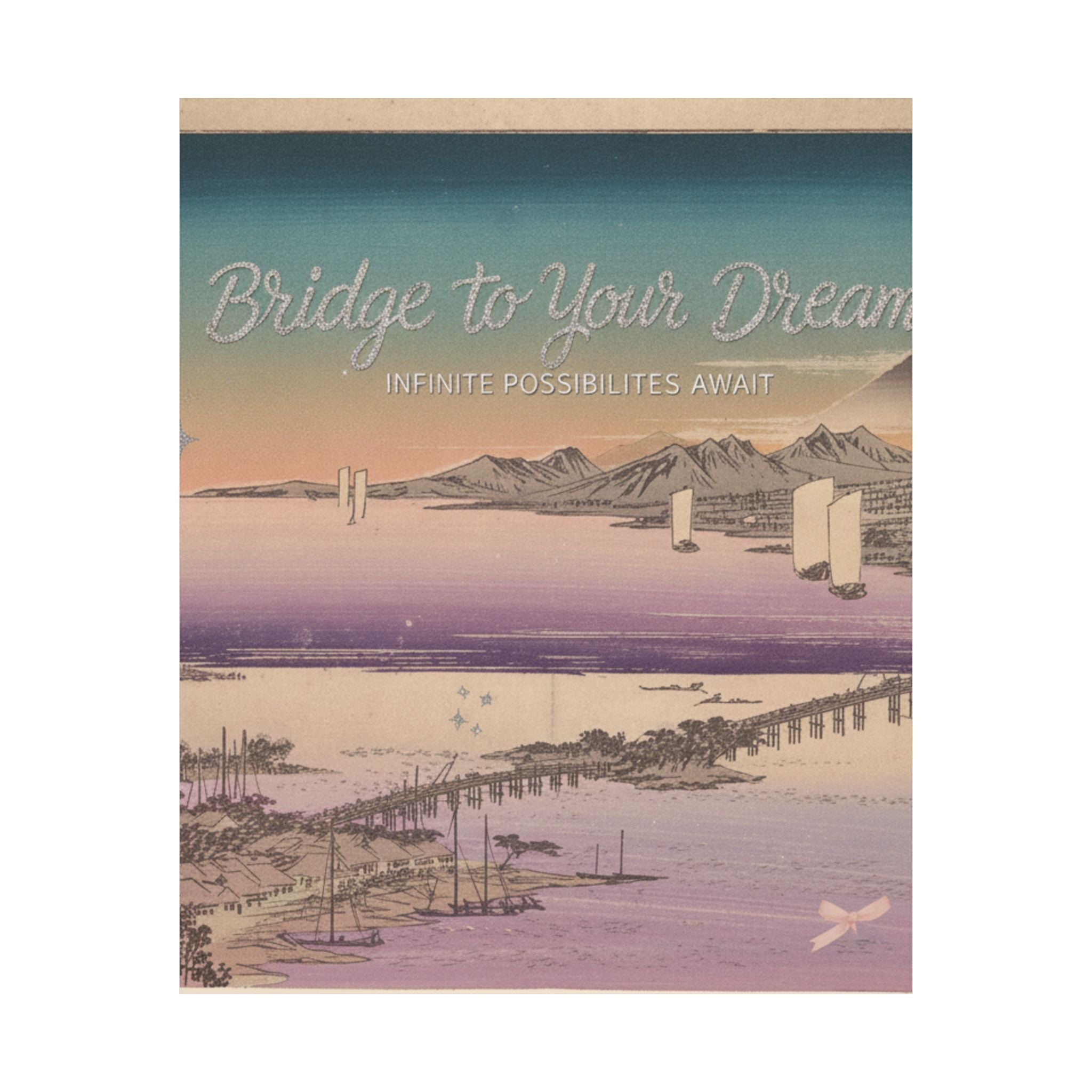 Affirmation — Long Bridge Of Seta — Matte Poster