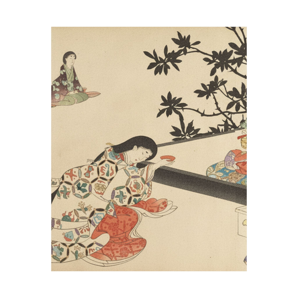 Botanical — Chiyoda Castle (Album Of Women) — Matte Poster