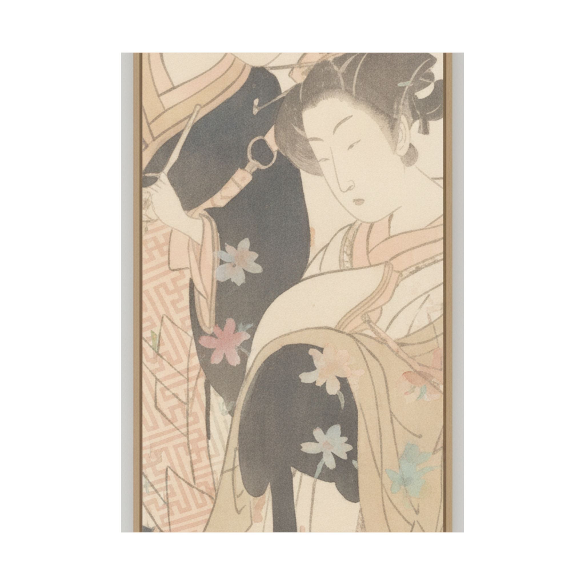Watercolor — Lovers — Matte Poster
