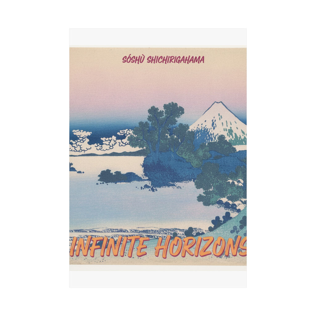 Affirmation — Shichirigahama In Sagami Province (Sōshū Shichirigahama), From The Series Thirty — Matte Poster