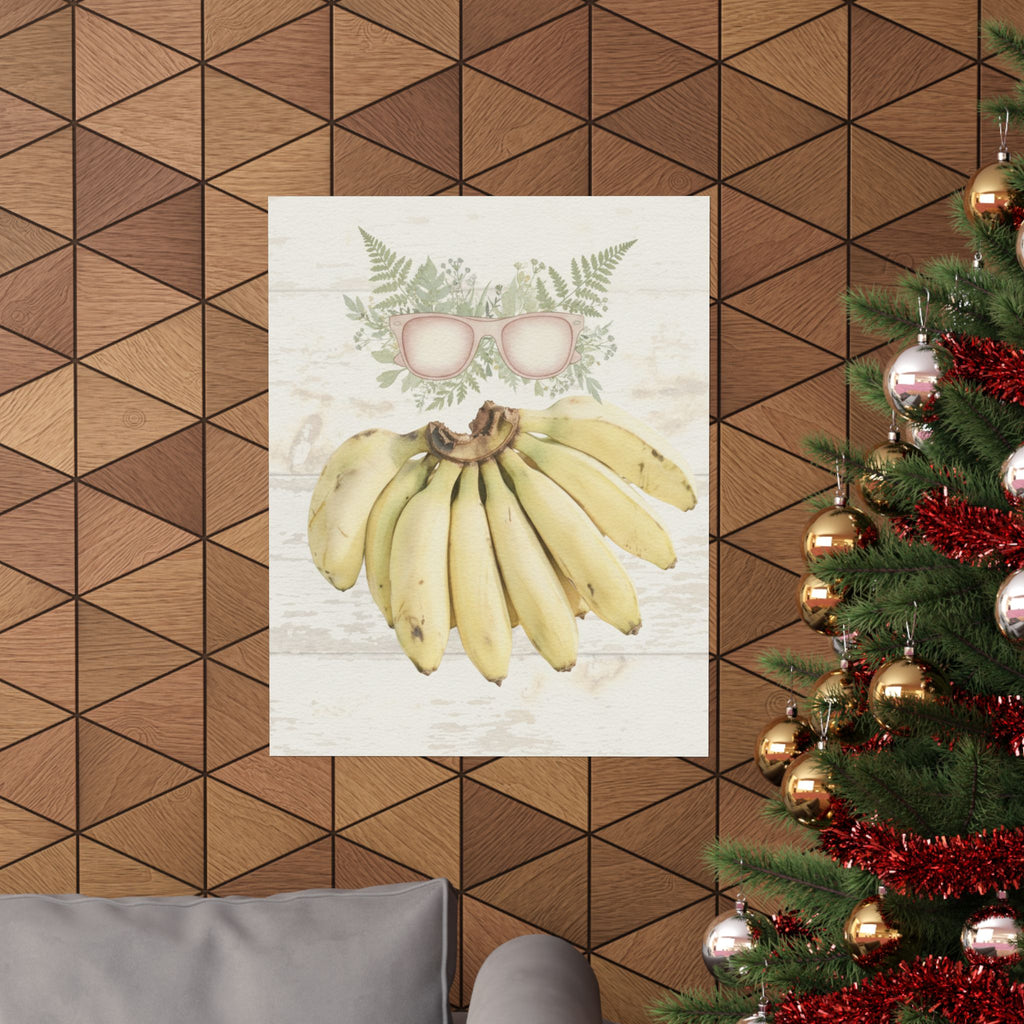 Botanical — Bananas — Matte Poster