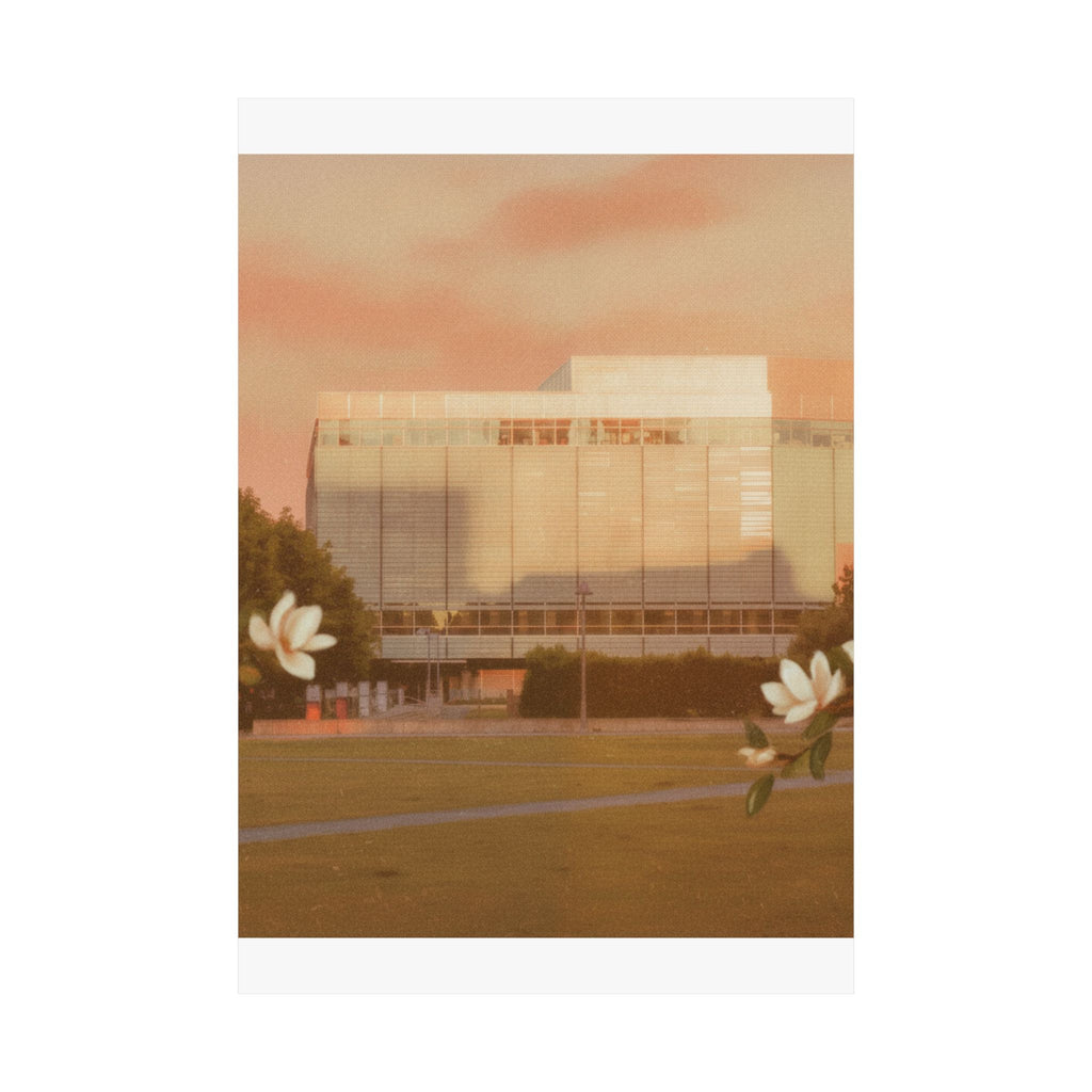 Southern Sunset — Building — Matte Poster