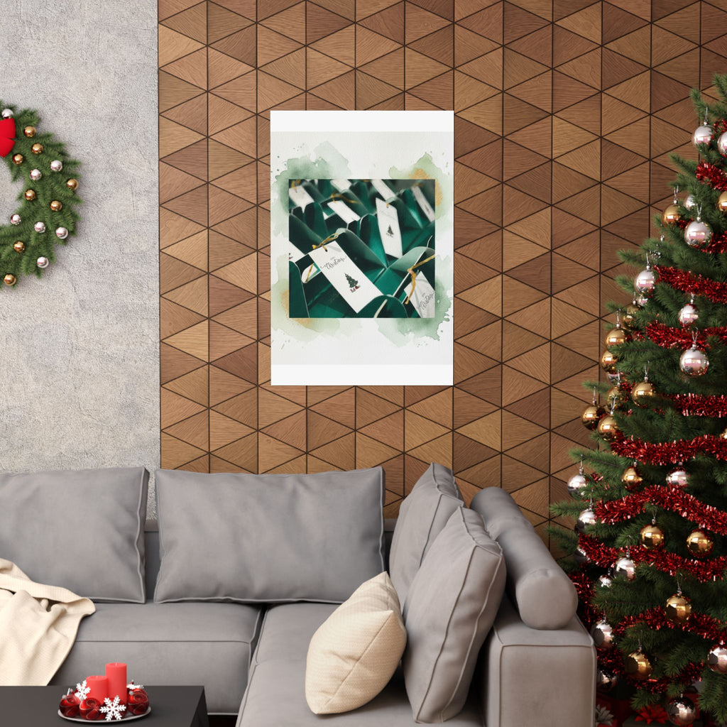 Watercolor — Gift — Matte Poster