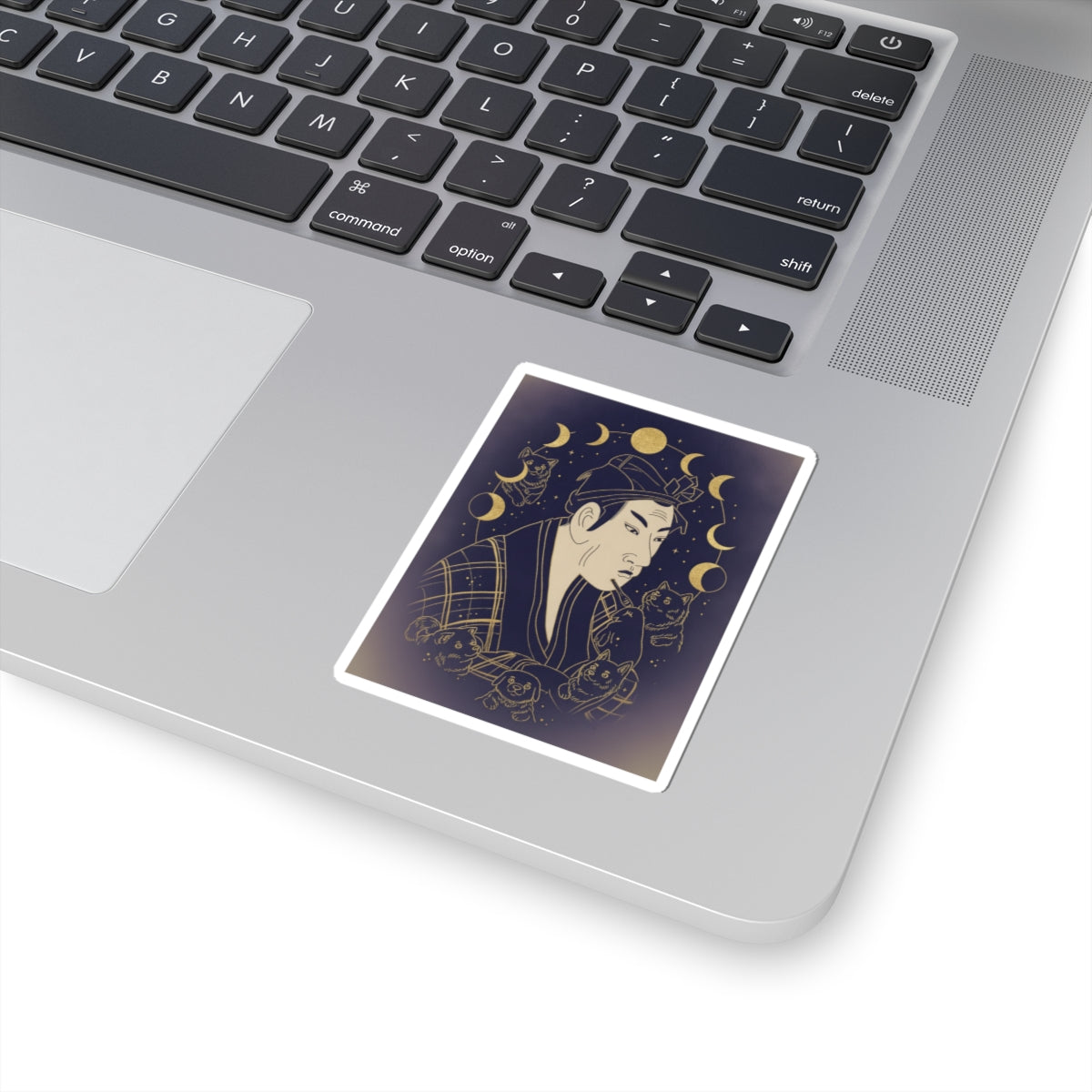 Celestial — The Actor Matsumoto Koshiro As Banzuin Chobei — Kiss-Cut Sticker