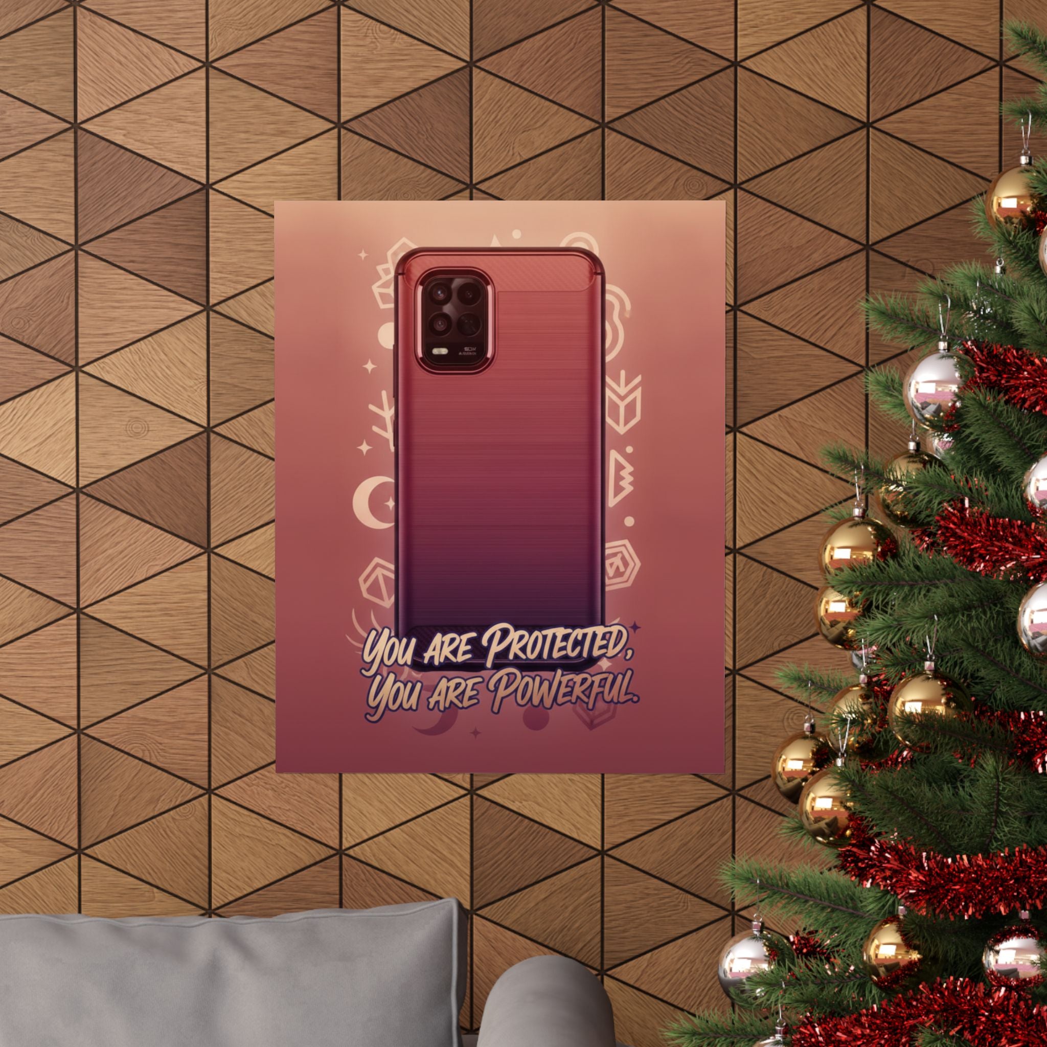 Affirmation — Phone — Matte Poster