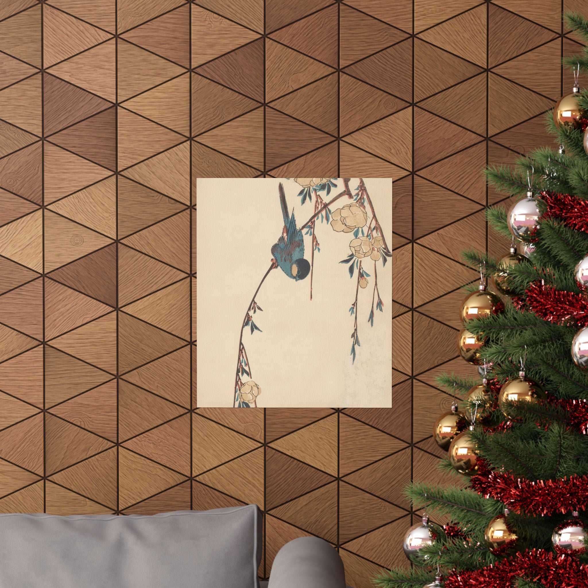 Botanical — Weeping Cherry — Matte Poster