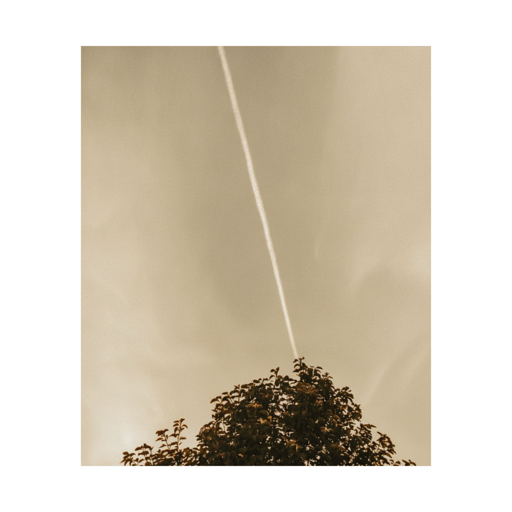 Scenic Nature — Contrail — Matte Poster