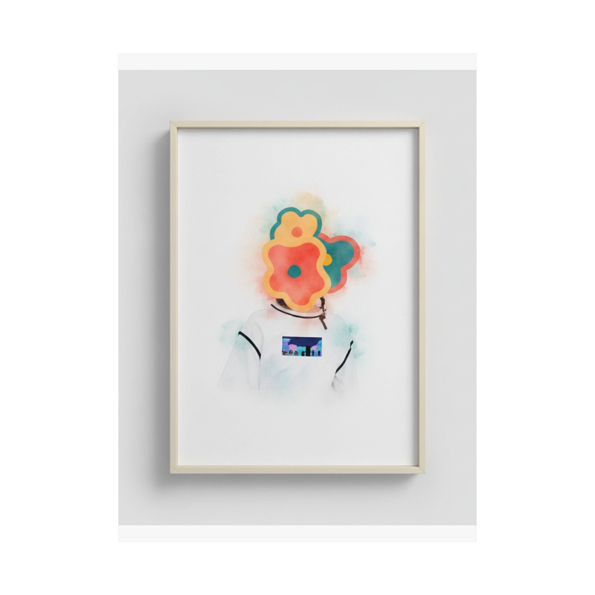 Watercolor — Flower — Matte Poster