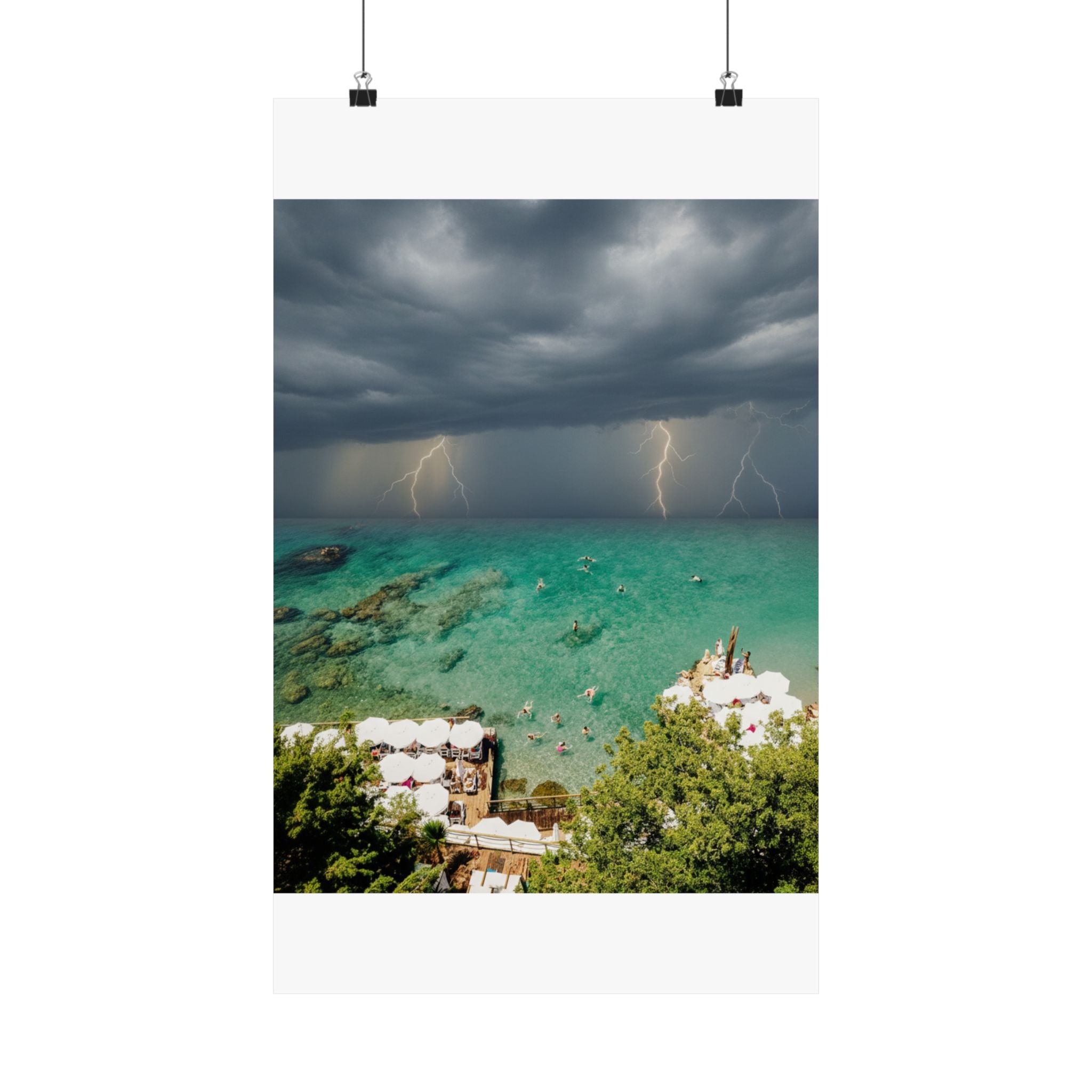 Dramatic Storm art print — product view 20